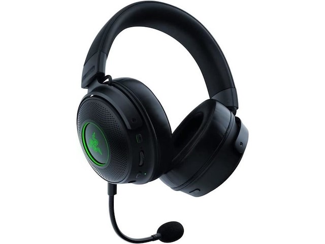 Draadloze gaming headset razer, kraken v3 pro, zwart - afbeelding 3 van  3