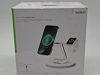 Draadloze lader, belkin, 3-in-1 wireless charging stand - afbeelding 1 van  5