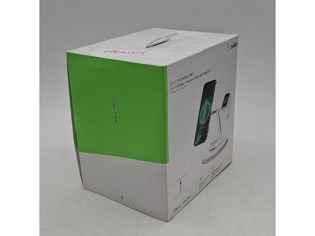 Draadloze lader, belkin, 3-in-1 wireless charging stand - afbeelding 2 van  5