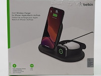 Draadloze oplader, belkin, 3-in-1 wireless charger - afbeelding 1 van  17