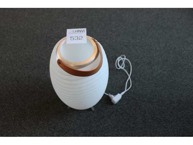 Draadloze speakerlamp kooduu met wijnkoelerfunctie hoogte 40 cm. - afbeelding 1 van  3