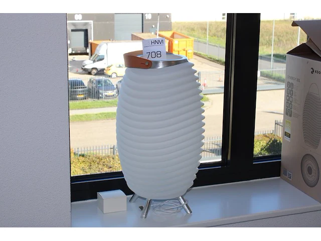 Draadloze speakerlamp kooduu met wijnkoelerfunctie hoogte 40 cm. - afbeelding 1 van  2