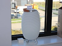Draadloze speakerlamp kooduu met wijnkoelerfunctie hoogte 40 cm.