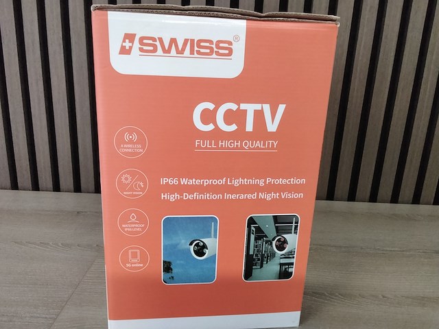 Draadloze wifi camera set met 4 camera's, swiss, mgc-ch03 - afbeelding 2 van  3