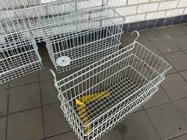 Draadmand v.v. haken 55x25x31,5cm (10x) - afbeelding 3 van  3