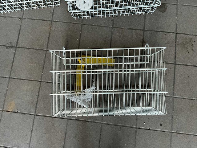 Draadmand v.v. haken 55x25x31,5cm (10x) - afbeelding 2 van  3