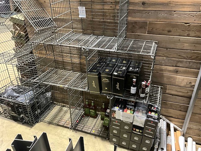 Draadmanden met inhoud jack daniels whiskey - afbeelding 5 van  7