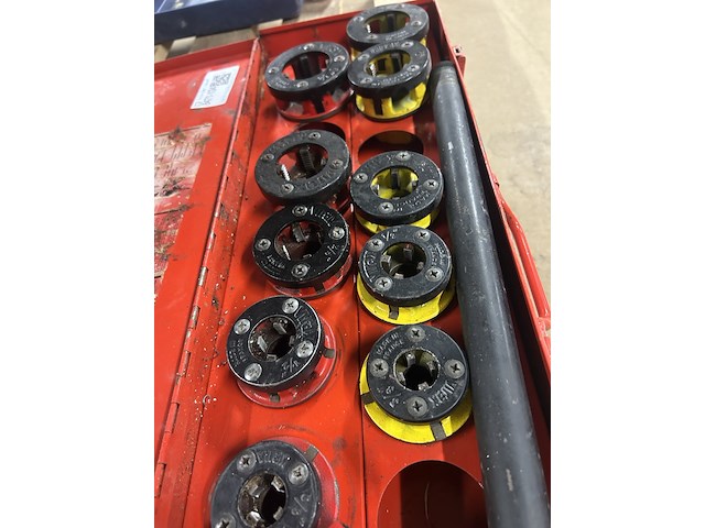 Draadsnij-ijzers met verwisselbare koppen virax - afbeelding 3 van  6