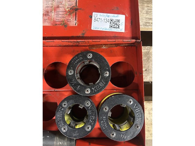 Draadsnij-ijzers met verwisselbare koppen virax - afbeelding 5 van  6