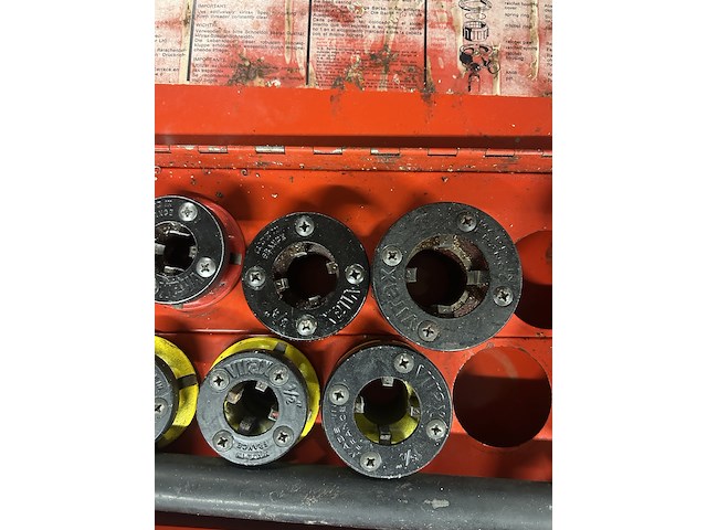 Draadsnij-ijzers met verwisselbare koppen virax - afbeelding 6 van  6