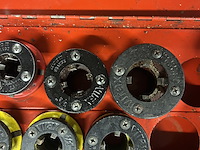 Draadsnij-ijzers met verwisselbare koppen virax - afbeelding 6 van  6