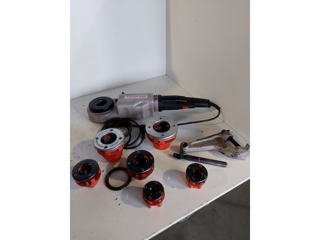 Draadsnijapparaat 2" 230v rothenberger, supertronic 2000 2", bouwjaar 2014 - afbeelding 1 van  22