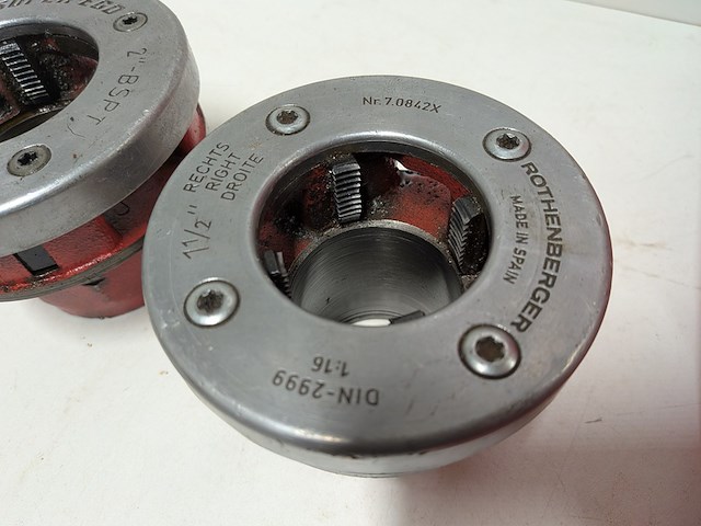 Draadsnijapparaat 2" 230v rothenberger, supertronic 2000 2", bouwjaar 2016 - afbeelding 2 van  14