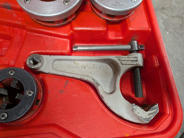 Draadsnijapparaat 2" 230v rothenberger, supertronic 2000 2", bouwjaar 2016 - afbeelding 5 van  14