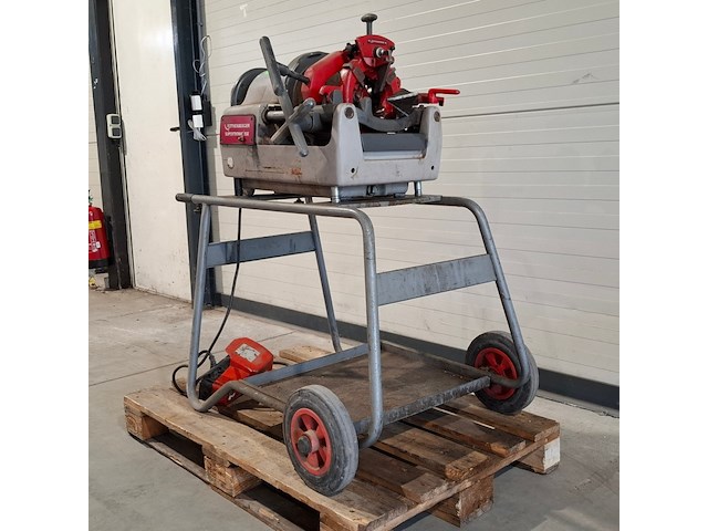 Draadsnijapparaat 3" op onderstel 230v, rothenberger, supertronic 3" se, 2019 - afbeelding 2 van  17