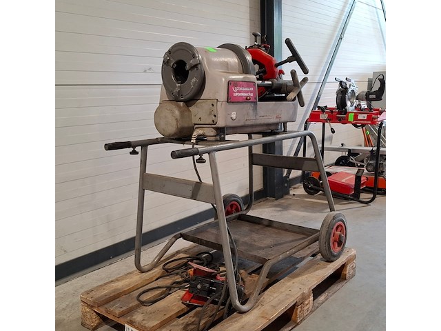 Draadsnijapparaat 3" op onderstel 230v, rothenberger, supertronic 3" se, 2019 - afbeelding 3 van  17