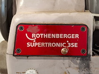 Draadsnijapparaat 3" op onderstel 230v, rothenberger, supertronic 3" se, 2019 - afbeelding 6 van  17