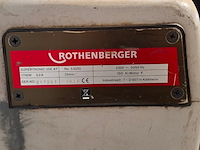 Draadsnijapparaat 3" op onderstel 230v, rothenberger, supertronic 3" se, 2019 - afbeelding 7 van  17