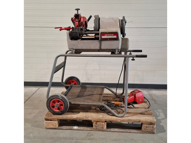 Draadsnijapparaat 3" op onderstel 230v, rothenberger, supertronic 3" se, 2019 - afbeelding 8 van  17