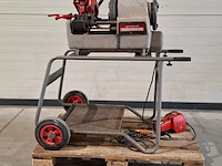 Draadsnijapparaat 3" op onderstel 230v, rothenberger, supertronic 3" se, 2019 - afbeelding 8 van  17