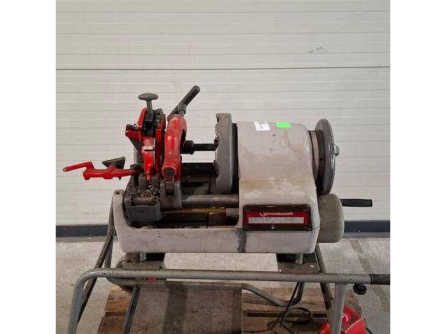 Draadsnijapparaat 3" op onderstel 230v, rothenberger, supertronic 3" se, 2019 - afbeelding 9 van  17