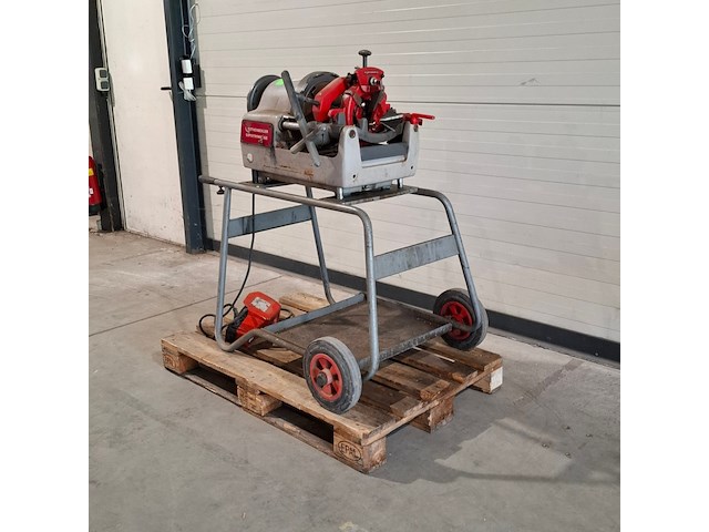 Draadsnijapparaat 3" op onderstel 230v, rothenberger, supertronic 3" se, 2019 - afbeelding 10 van  17