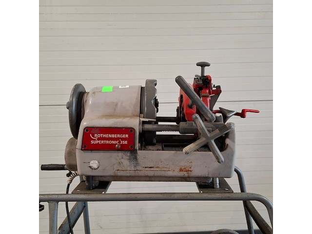 Draadsnijapparaat 3" op onderstel 230v, rothenberger, supertronic 3" se, 2019 - afbeelding 12 van  17