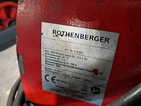 Draadsnijapparaat 3" op onderstel 230v rothenberger, supertronic 3" se, bouwjaar 2019 - afbeelding 7 van  17
