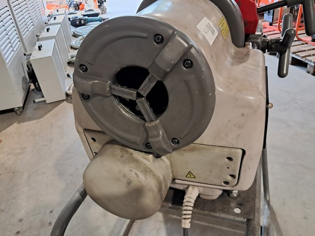 Draadsnijapparaat 3" op onderstel 230v rothenberger, supertronic 3" se, bouwjaar 2019 - afbeelding 9 van  17