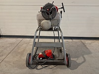 Draadsnijapparaat 3" op onderstel 230v rothenberger, supertronic 3" se, bouwjaar 2019 - afbeelding 12 van  17