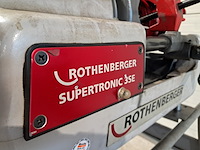 Draadsnijapparaat 3" op onderstel 230v rothenberger, supertronic 3" se, bouwjaar 2019 - afbeelding 13 van  17