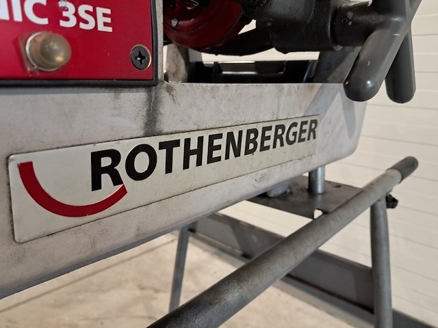 Draadsnijapparaat 3" op onderstel 230v rothenberger, supertronic 3" se, bouwjaar 2019 - afbeelding 14 van  17