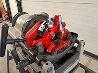 Draadsnijapparaat 3" op onderstel 230v rothenberger, supertronic 3" se, bouwjaar 2019 - afbeelding 15 van  17