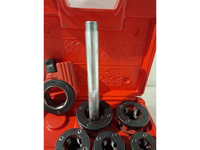 Draadsnijapparaat handbediend rothenberger, 600 bspt-r, bouwjaar 2013, snijkop range ½"-1 1/4" ~ - afbeelding 3 van  7