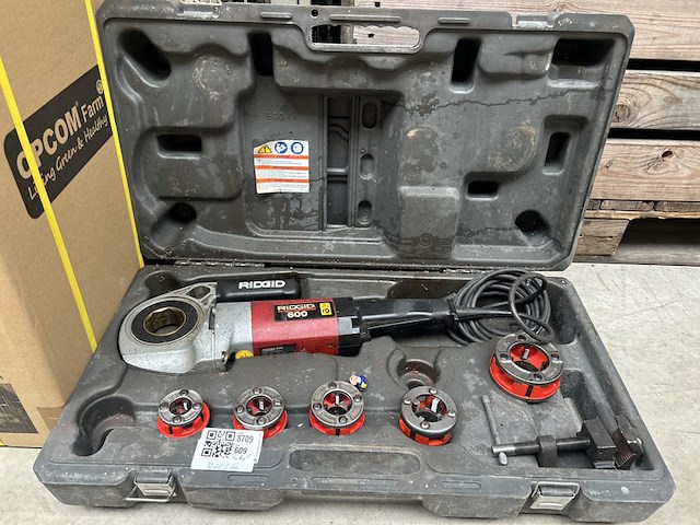 Draadsnijmachine in koffer ridgid 600 - afbeelding 1 van  5