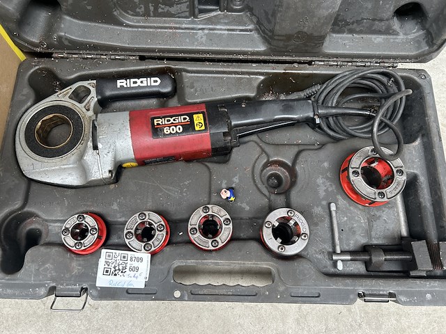 Draadsnijmachine in koffer ridgid 600 - afbeelding 2 van  5