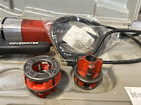 Draadsnijmachine met 2 koppen, ridgid, model 600 - afbeelding 4 van  4