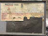 Draadsnijmachine ridgid, model 600 - afbeelding 4 van  5