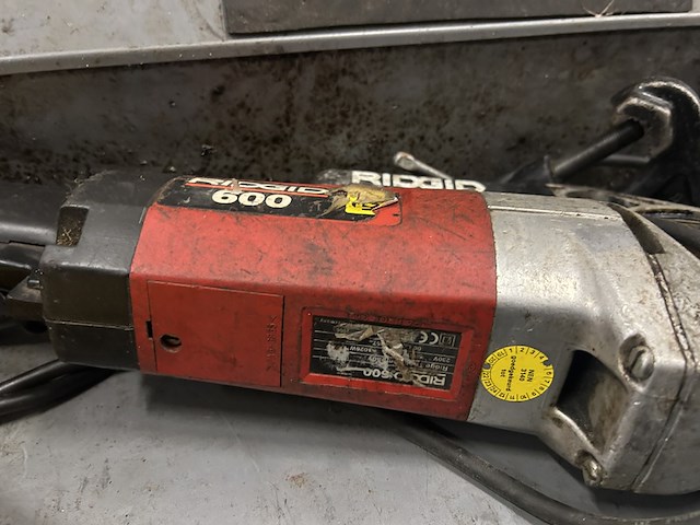 Draadsnijmachine ridgid, model 600 - afbeelding 5 van  5