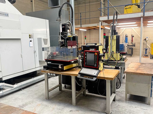 Draadvonk- en erodeermachine - sarix sa - sx-200-hpm - 2005 - afbeelding 1 van  10