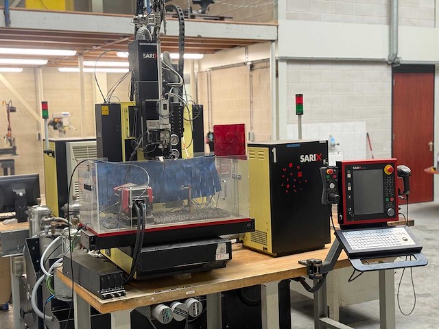 Draadvonk- en erodeermachine - sarix sa - sx-200-hpm - 2005 - afbeelding 3 van  10