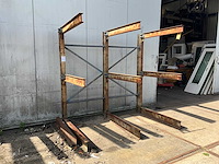 Draagarmstelling ( 2 secties )
