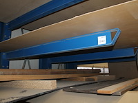 Draagarmstelling bestaande uit drie staanders met hoogte 478 cm en 21 armen met lengte 180 cm. let op! excl... - afbeelding 4 van  4