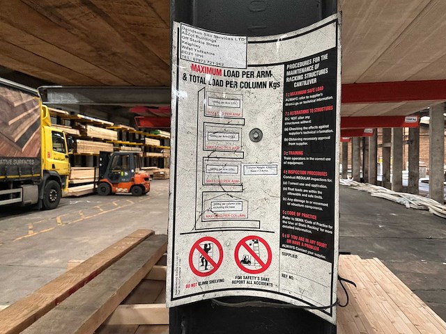 Draagarmstelling dubbelzijdig 6x36 - afbeelding 3 van  14