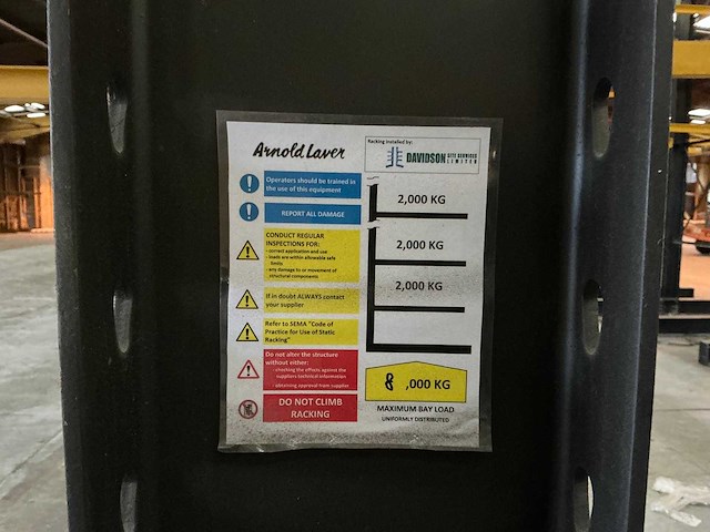 Draagarmstelling dubbelzijdig 8x64 - afbeelding 5 van  8