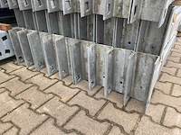 Draagarmstelling enkelzijdig 4 staanders - afbeelding 4 van  5