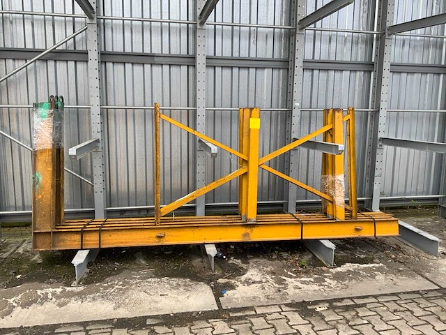 Draagarmstelling enkelzijdig 4x8 - afbeelding 3 van  8