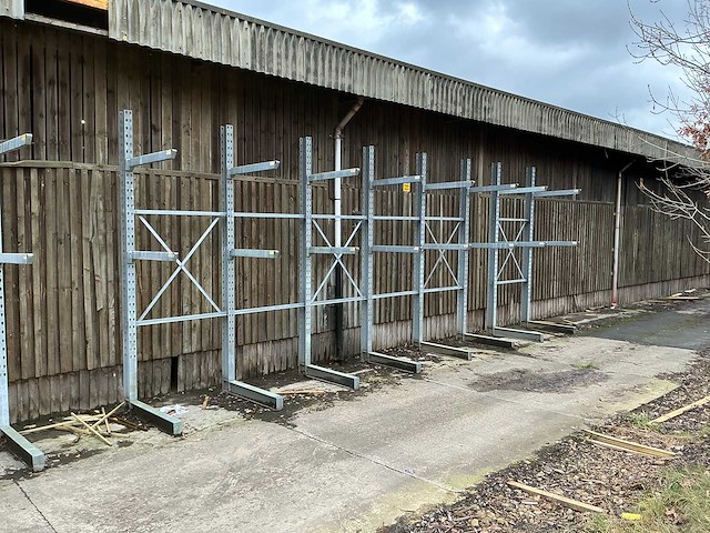 Draagarmstelling enkelzijdig 4x8 - afbeelding 9 van  16