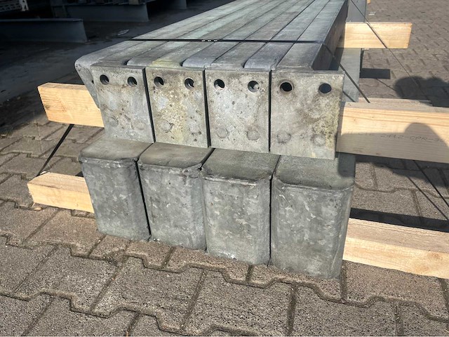 Draagarmstelling enkelzijdig 4x8 - afbeelding 13 van  16