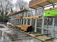 Draagarmstelling enkelzijdig 5 staanders